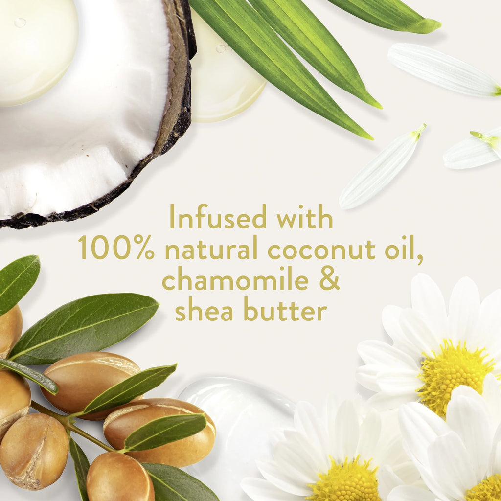 Baby Curl Shampoo with Pump, 100% Coconut Oil, Chamomile & Shea Butter, 100% Natural, 13.5 Oz
